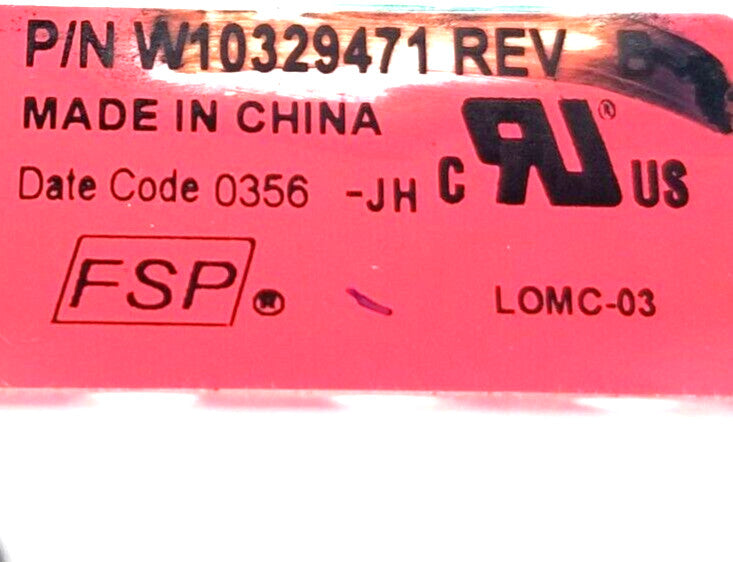 OEM Replacement for Whirlpool Washer Control W10329471   ~ ~