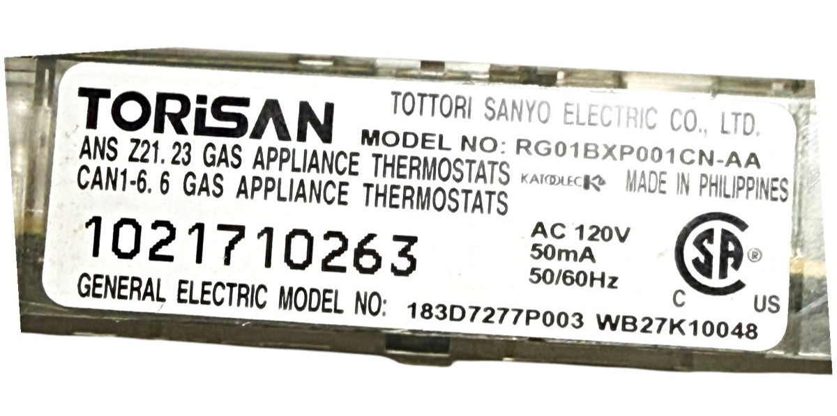 OEM Replacement for GE Oven Control 183D7277P003