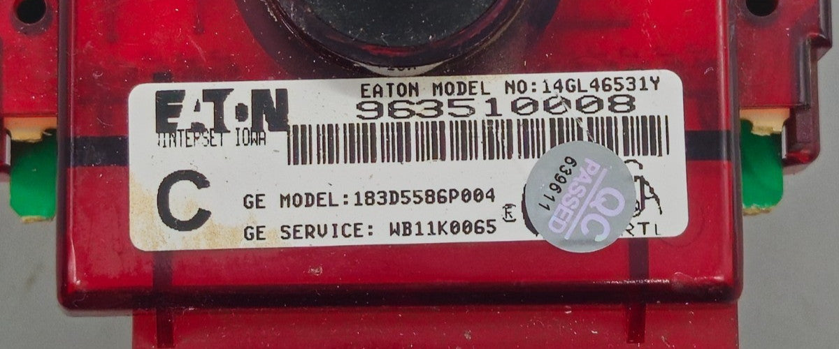 OEM Replacement for GE Range Control WB11K0065