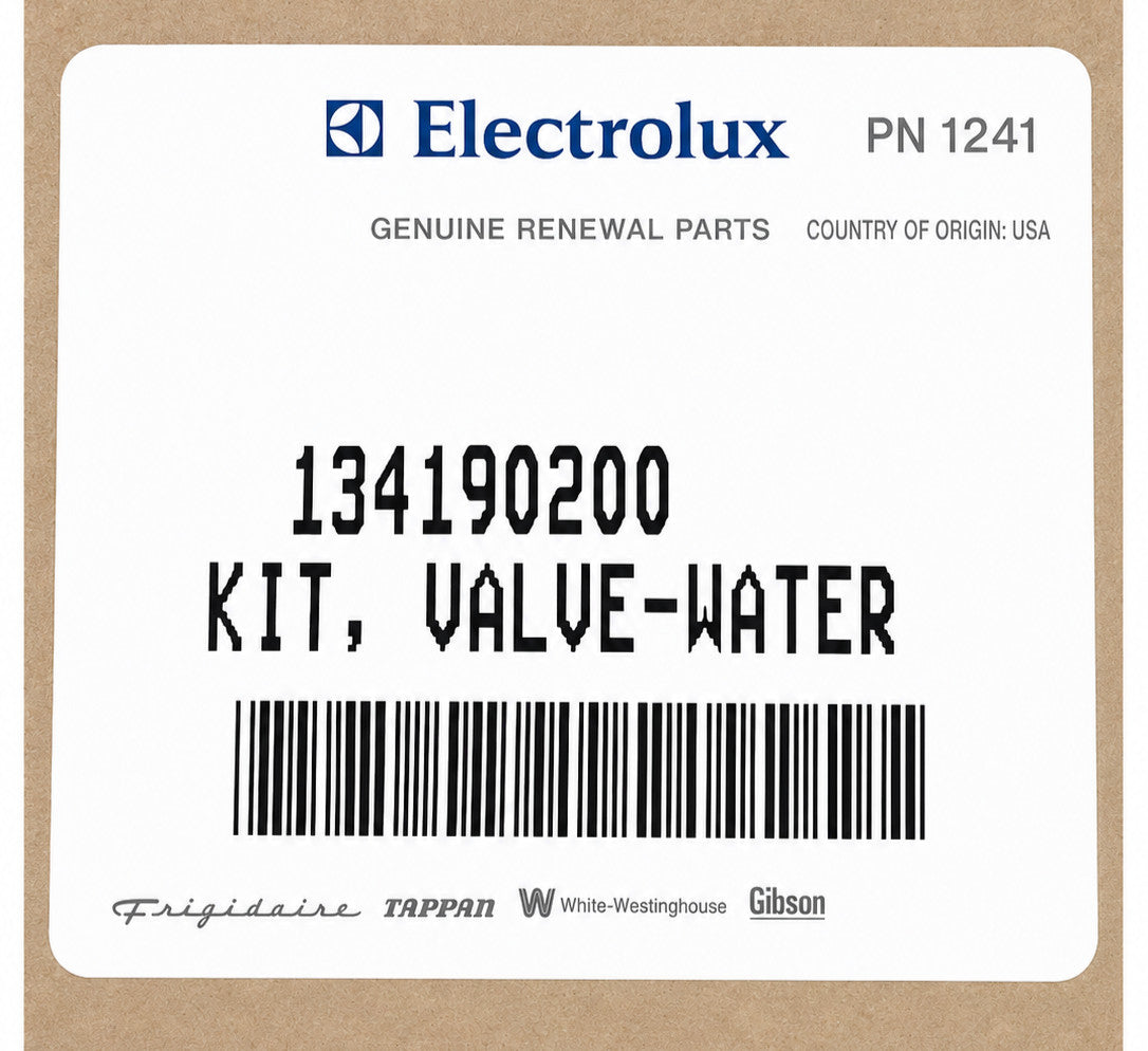 New Replacement for Frigidaire Washer Water Valve 134190200