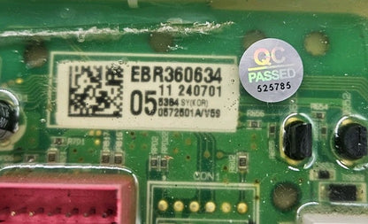 OEM Replacement for LG Dishwasher Control EBR36063405