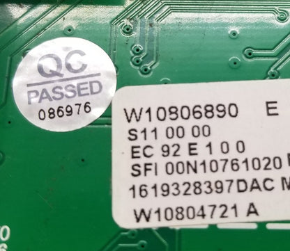 OEM Replacement for Whirlpool Range Control W10806890