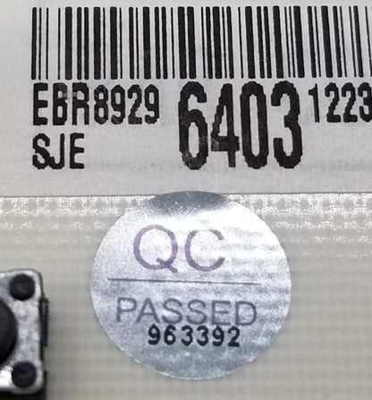 OEM Replacement for LG Range Display Board EBR89296403