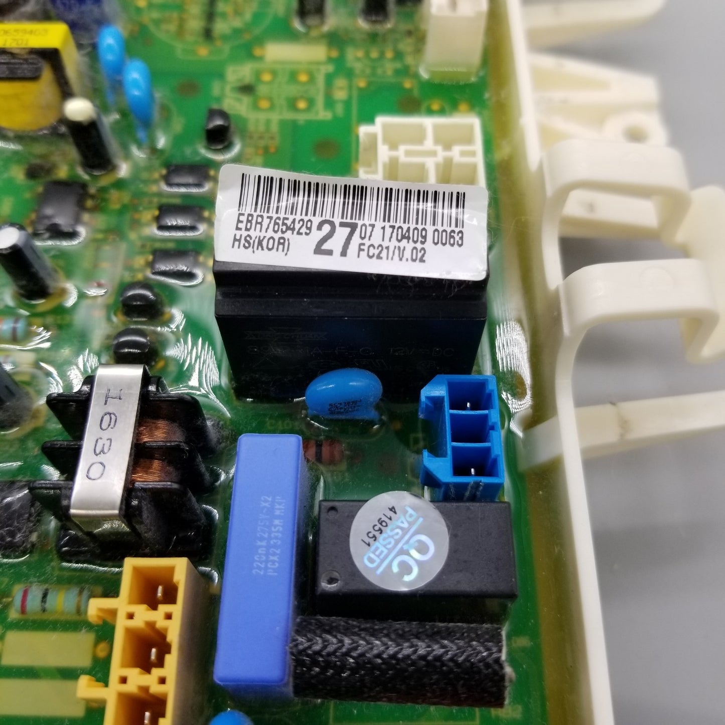 OEM Replacement for LG Dryer Control Board EBR76542927