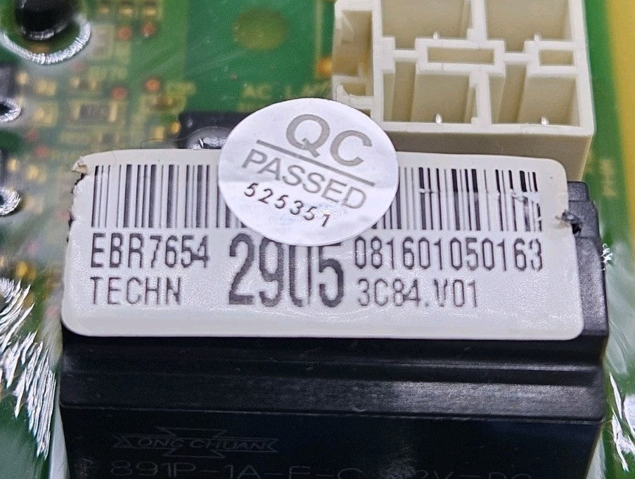 OEM Replacement for LG Dryer Control EBR76542905