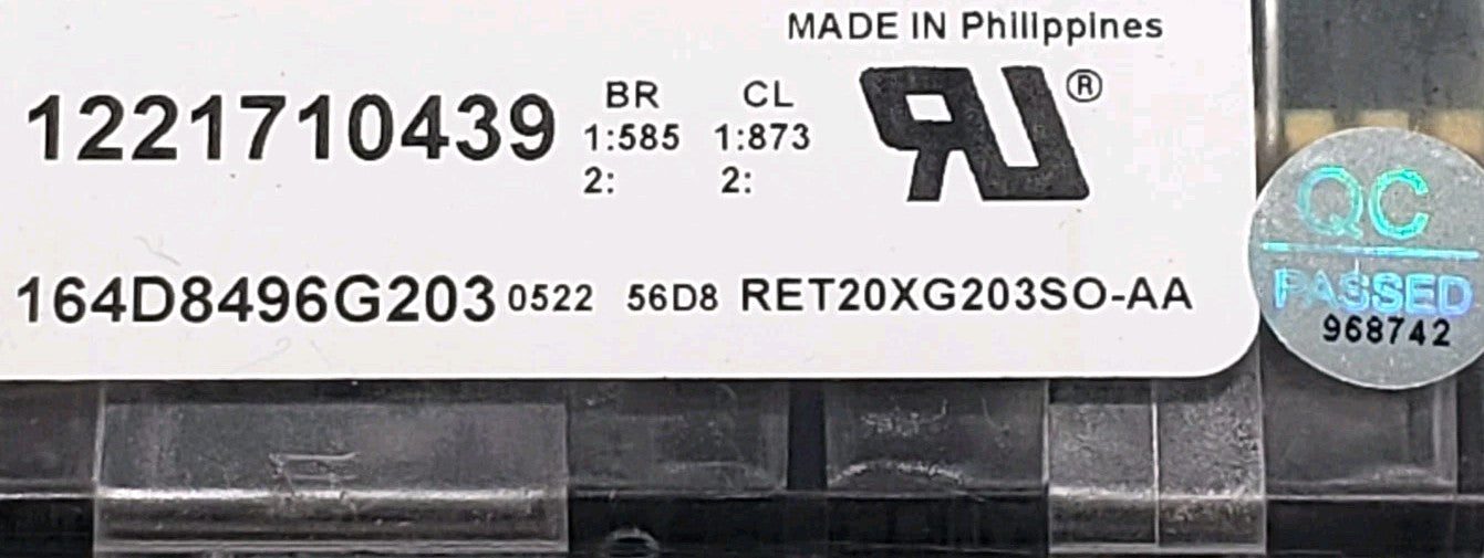 OEM Replacement for GE Oven Control  164D8496G203