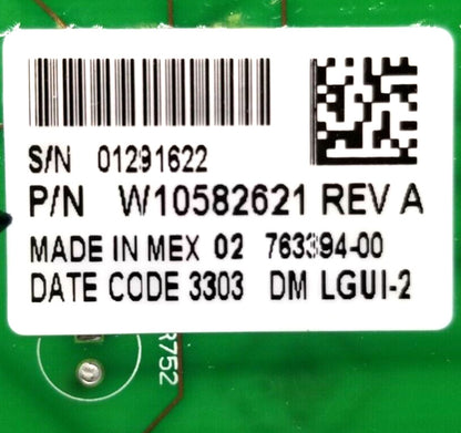 OEM Replacement for Whirlpool Washer Control W10582621