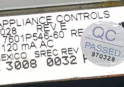 OEM Replacement for Maytag Oven Control Board 7601P546-60