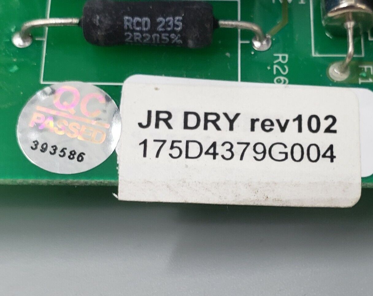 OEM Replacement for GE Dryer Control 175D4379G004