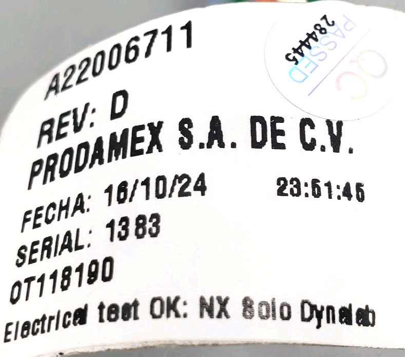 New Genuine OEM Replacement for Frigidaire Oven Wire Harness A22006711