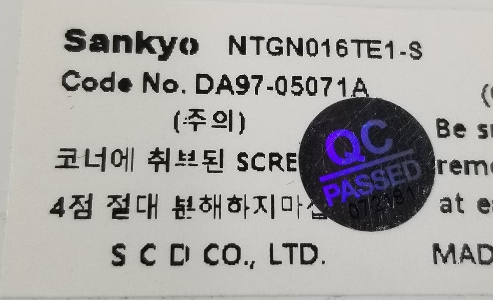 New OEM Replacement for Samsung Refrigerator Ice Maker Assembly DA97-05071A