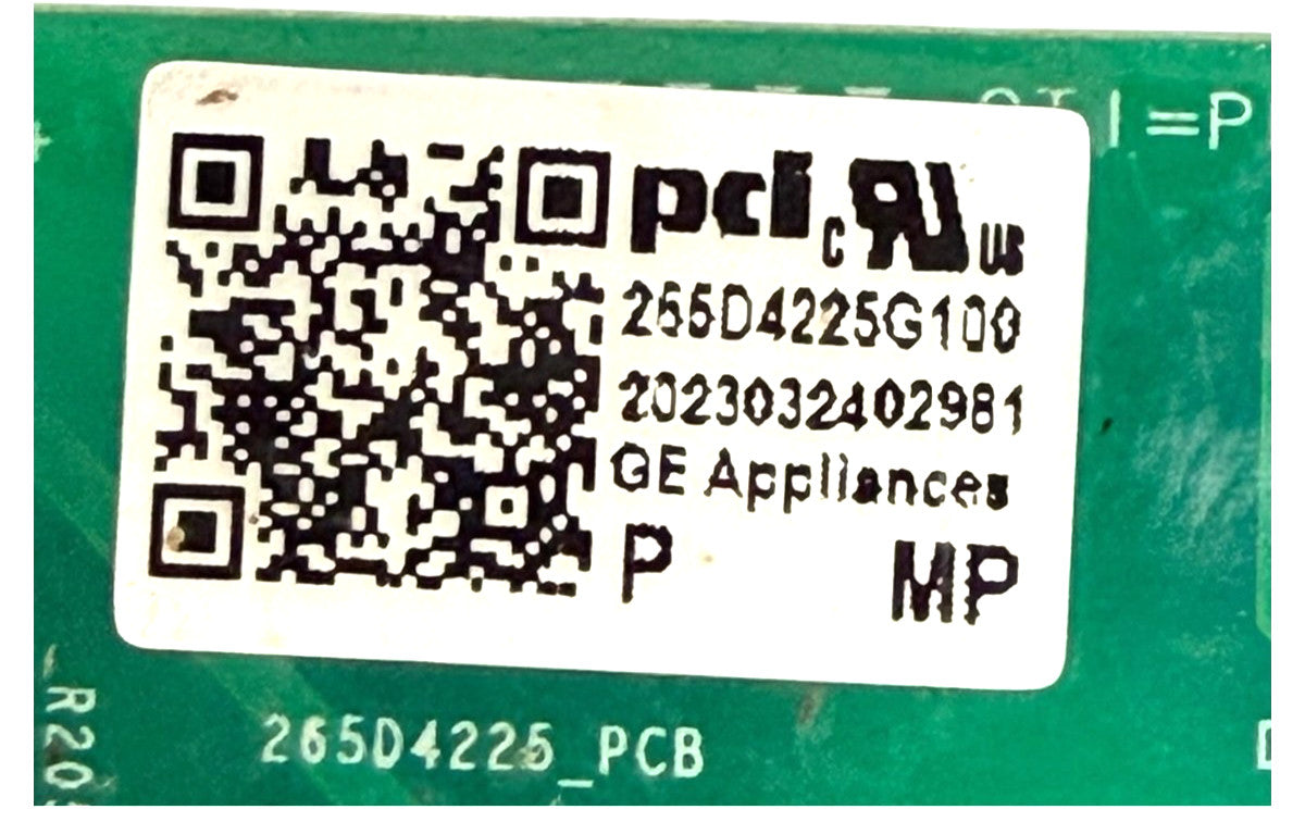 OEM Replacement for GE Dishwasher Control 265D4225G100