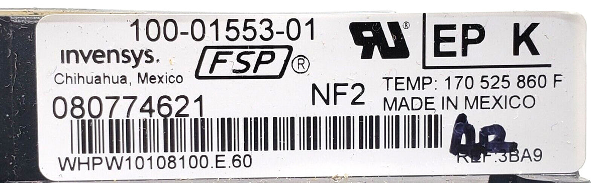 ⭐️OEM Replacement for Whirlpool Range Control Board W10108100🔥