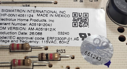 OEM Replacement for Frigidaire Fridge Control A05191204/L