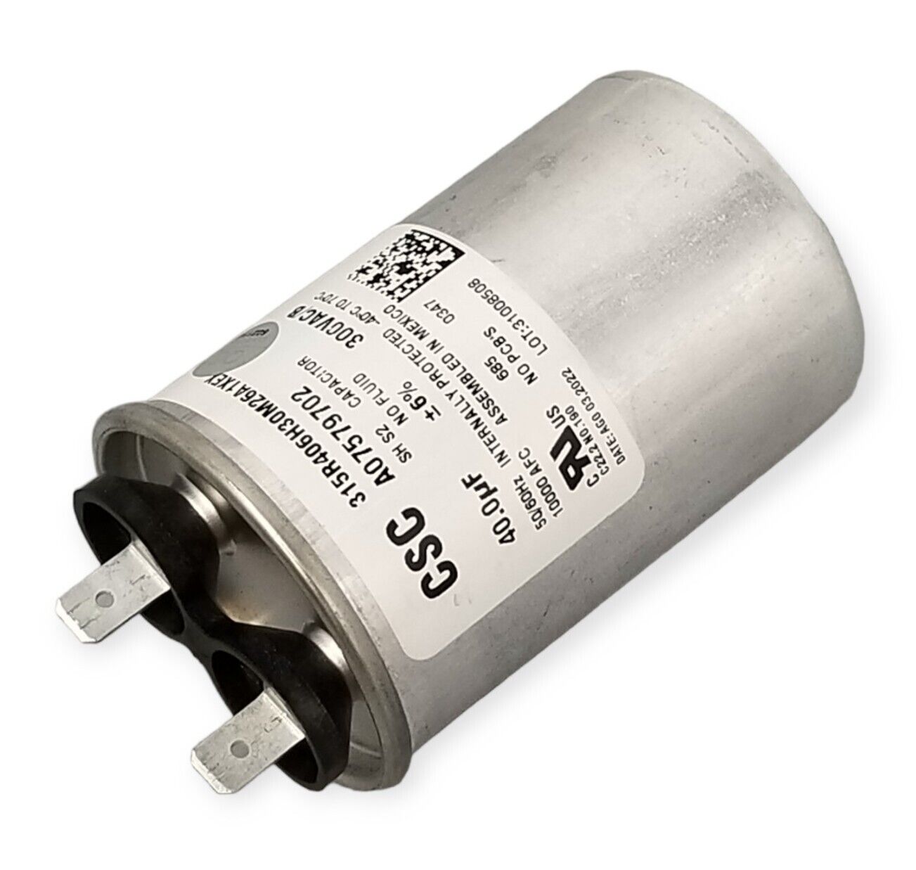 New OEM Replacement for Frigidaire Laundry Center Capacitor 5304515819