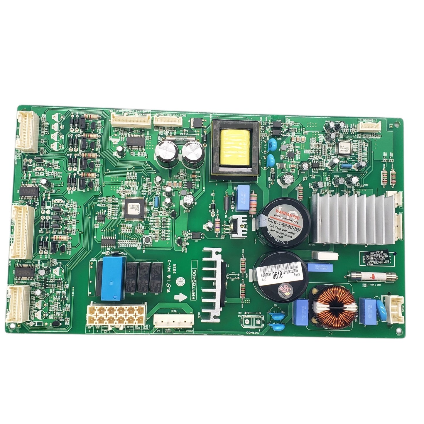 New OEM Replacement for LG Fridge Control Board EBR83806901