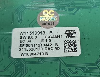 OEM Replacement for Whirlpool Range Control W11519913