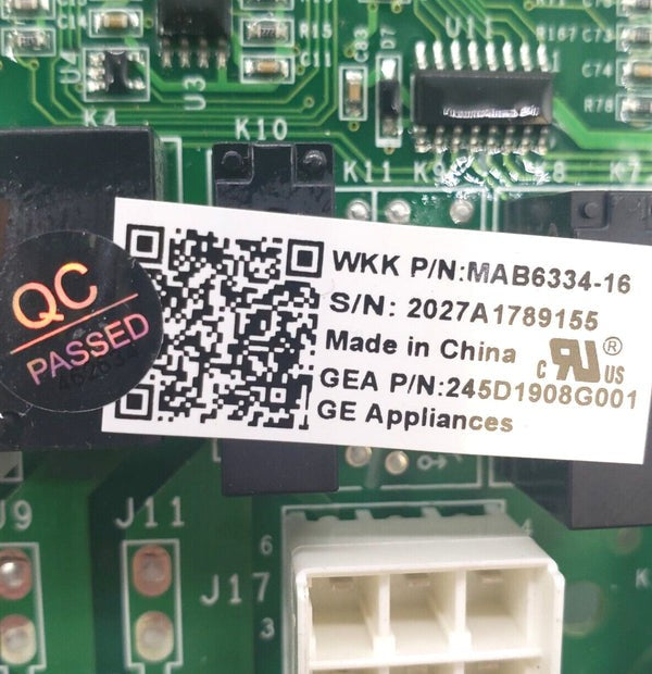 OEM Replacement for GE Fridge Control Board 245D1908G001