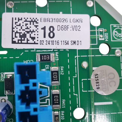 OEM Replacement for LG Dryer Control EBR31002618