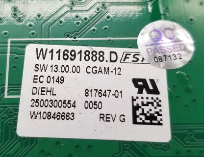 OEM Replacement for Whirlpool Range Control W11691888