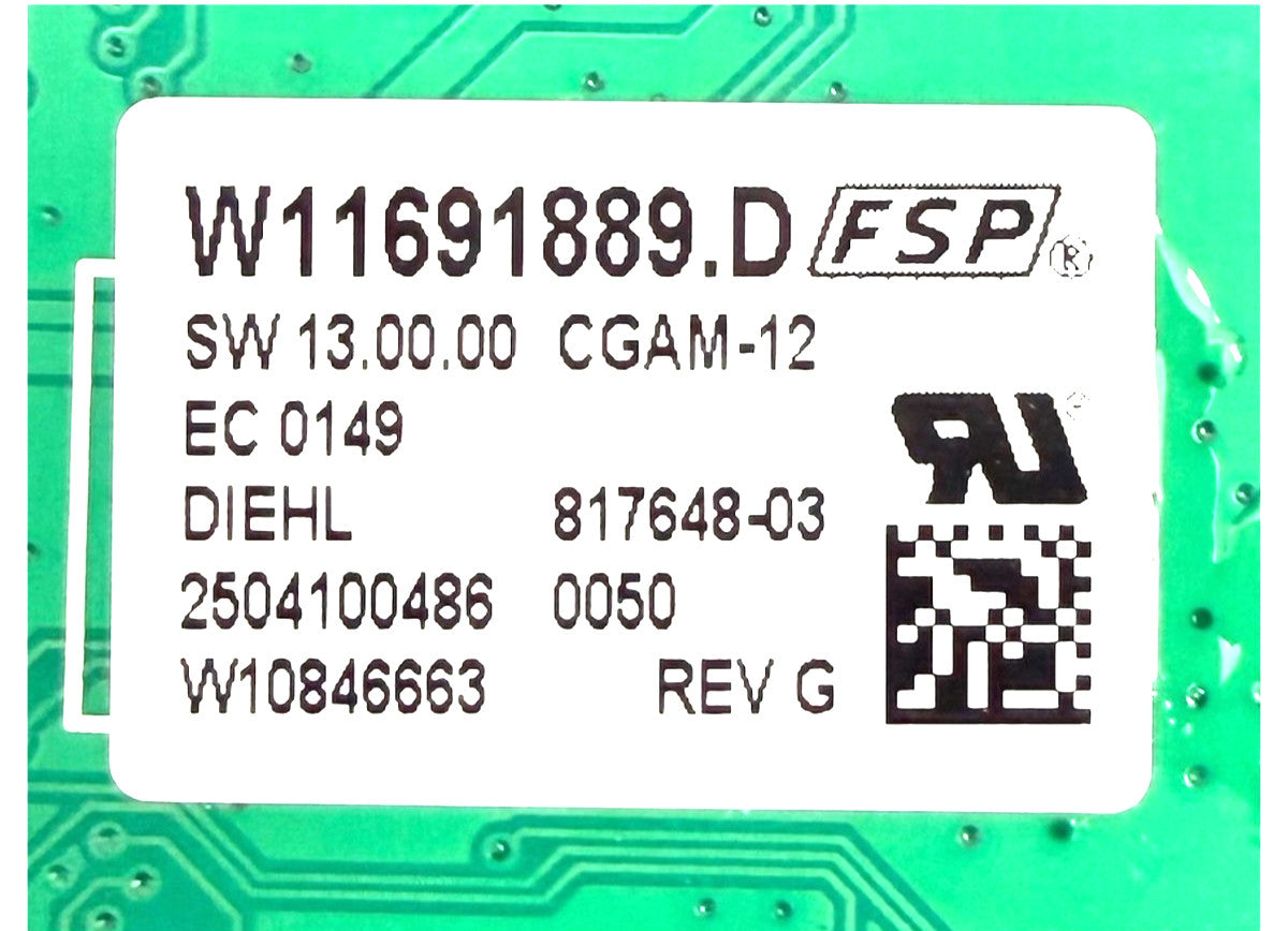 OEM Replacement for Whirlpool Range Control W11691889