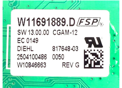 OEM Replacement for Whirlpool Range Control W11691889