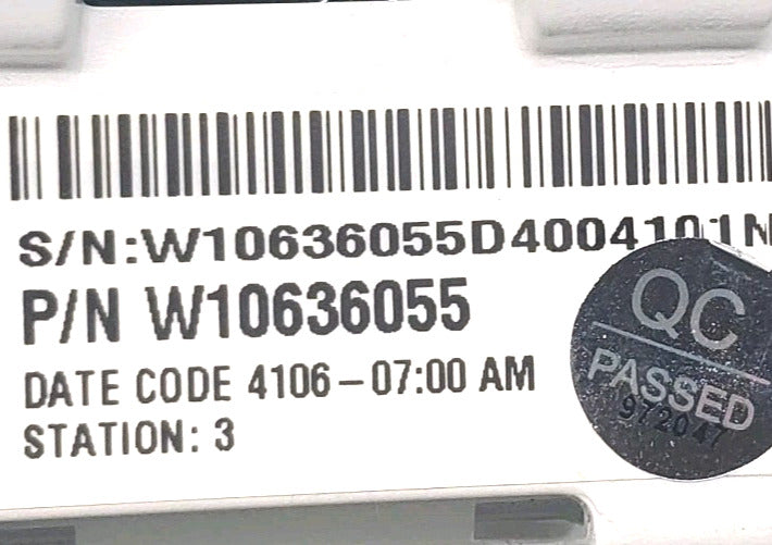 OEM Replacement for Amana Washer Control W10636055   ~ ~