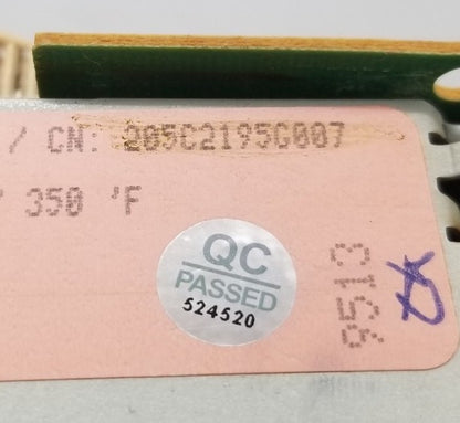 Replacement for GE Oven Control Board 205C2195G007