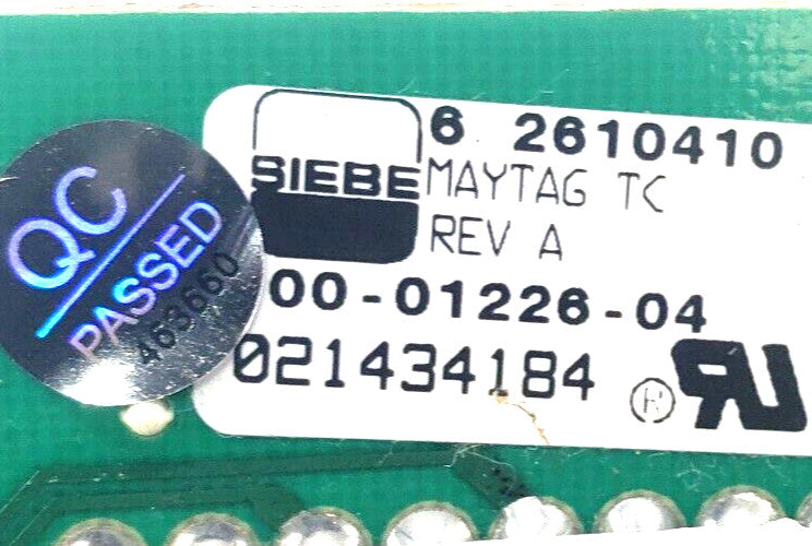 OEM Replacement for Maytag Washer Control 62610410