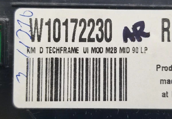 OEM  Replacement for Kenmore Dryer Control W10172230