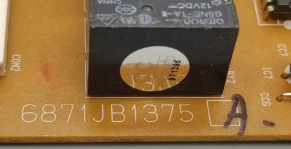 OEM Replacement for LG Refrigerator Control 6871JB1375A