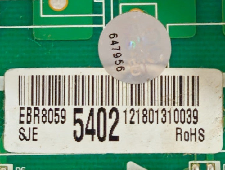OEM Replacement for LG Range Oven Control Board EBR80595402