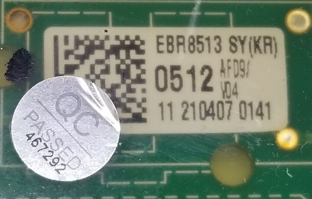 OEM Replacement for LG Dryer Control Board EBR85130512