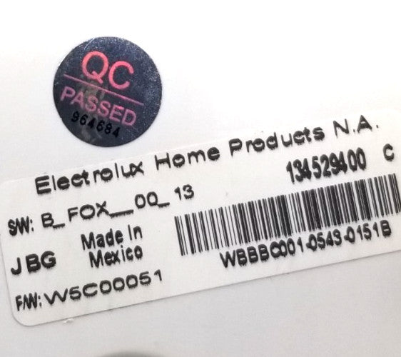 OEM Replacement for Kenmore Washer Control 134529400    -