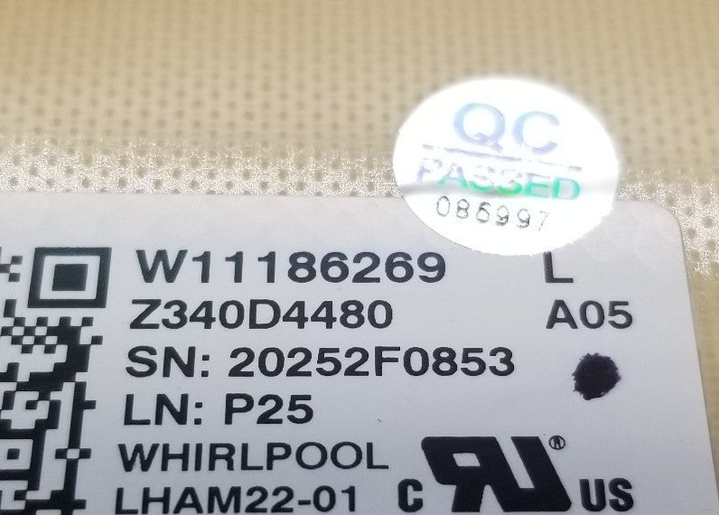 OEM Replacement for Whirlpool Dryer Control W11186269