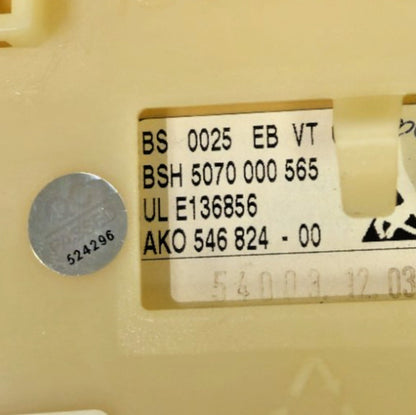 OEM Replacement for Bosch Dryer Control Board 5070000565