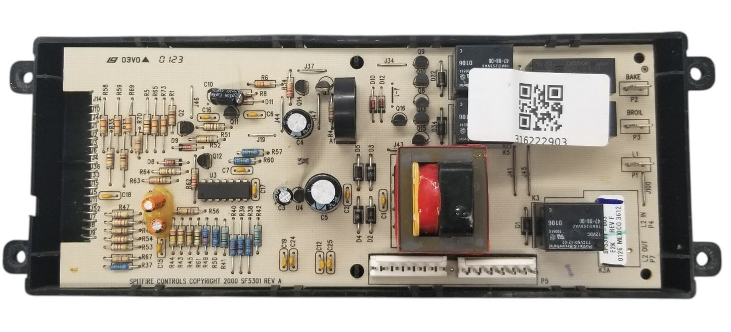 OEM Replacement for Frigidaire Oven Control Board 316222903