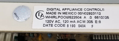 OEM Replacement for Whirlpool Range Control 8522504