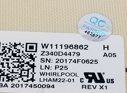 OEM Replacement for Whirlpool Dryer Control W11196862   ~ ~