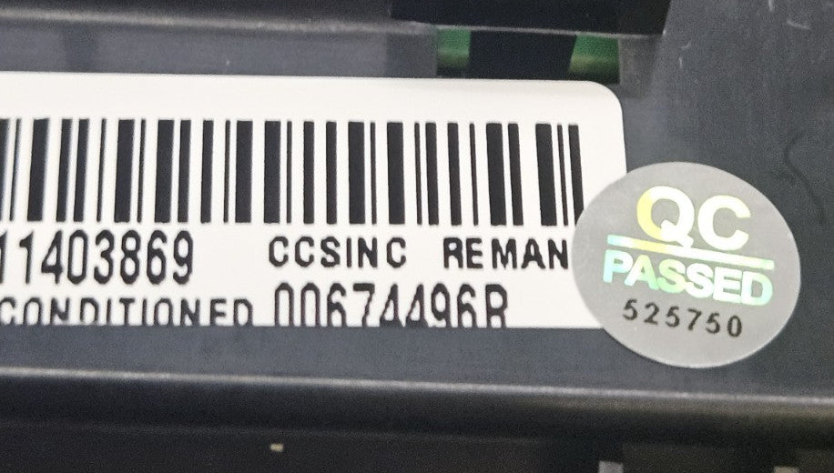 OEM Replacement for Bosch Washer Control 674496