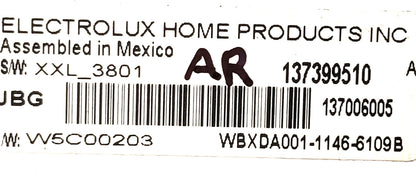 OEM Replacement for Frigidaire Washer Control 137399510