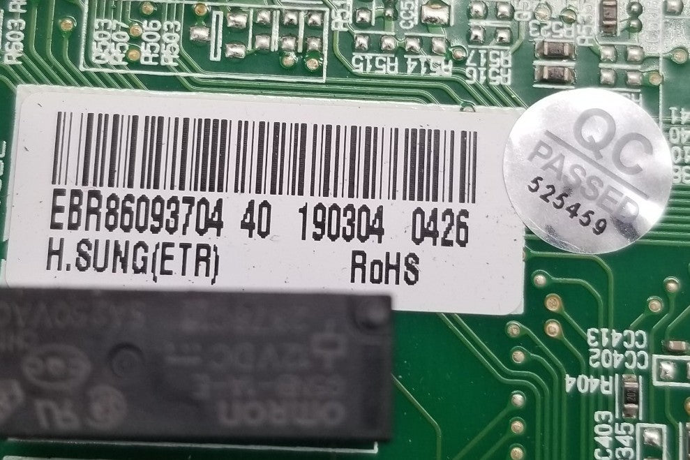 OEM Replacement for LG Refrigerator Control EBR86093704
