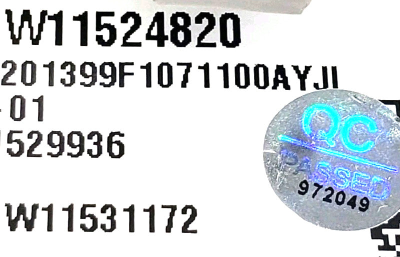 OEM Replacement for Whirlpool Washer Control W11524820