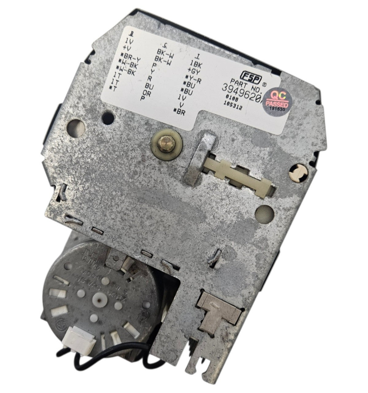 OEM Replacement for Whirlpool Washer Timer 3949620A