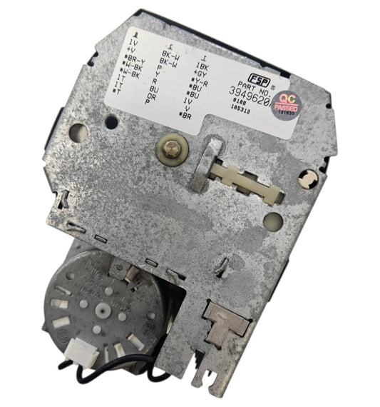 OEM Replacement for Whirlpool Washer Timer 3949620A
