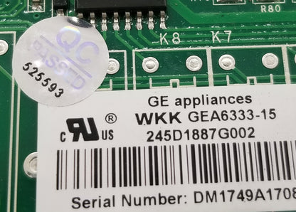 OEM Replacement for GE Fridge Control 245D1887G002