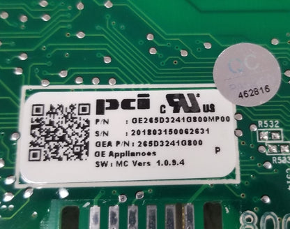 OEM Replacement for GE Dishwasher Control 265D3241G800 WD21X32163
