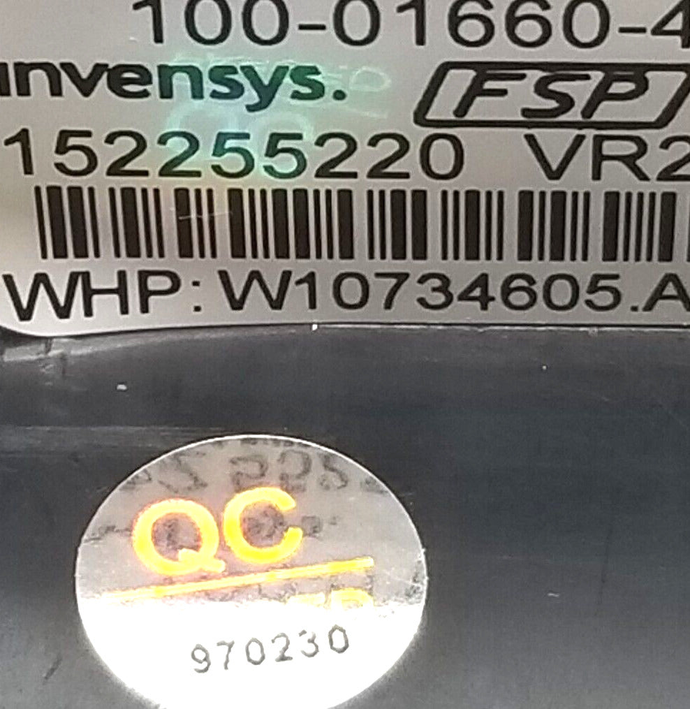 OEM Replacement for Whirlpool Range Control W10734605    ~ ~