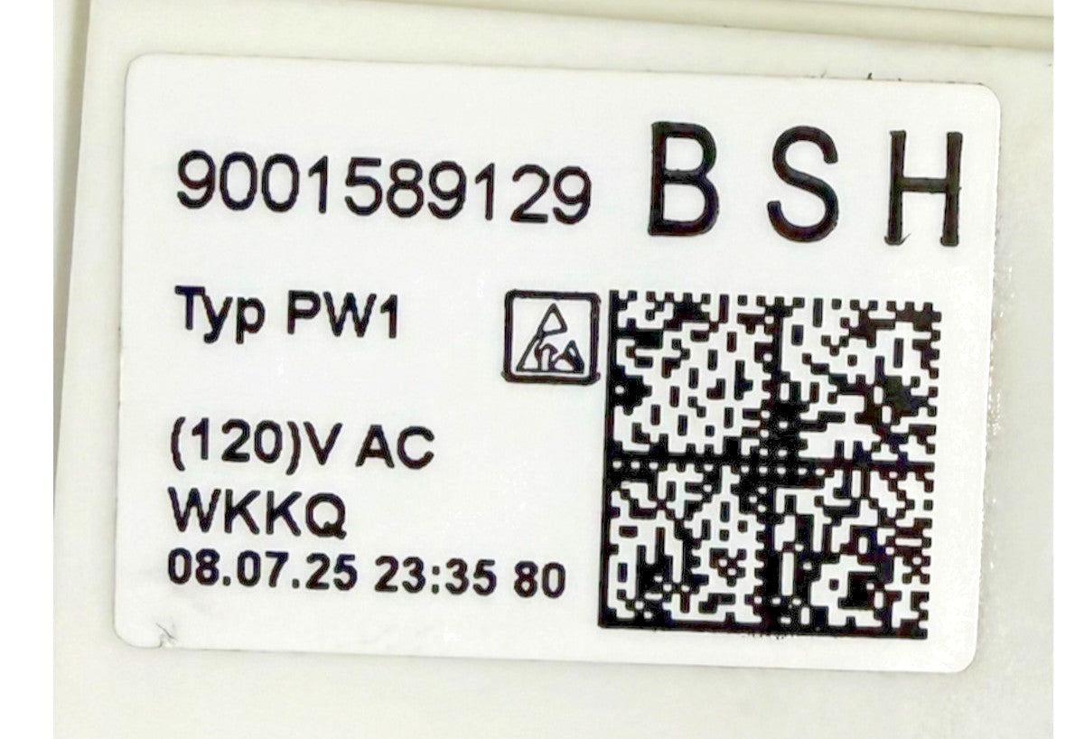 OEM Replacement for Bosch Dishwasher Control 9001589129