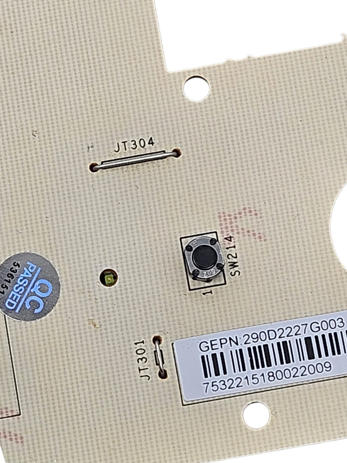 OEM Replacement for GE Washer Control 290D2227G003